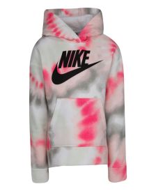 Toddler Girls Club Fleece Tie-Dye Pullover Hoodie