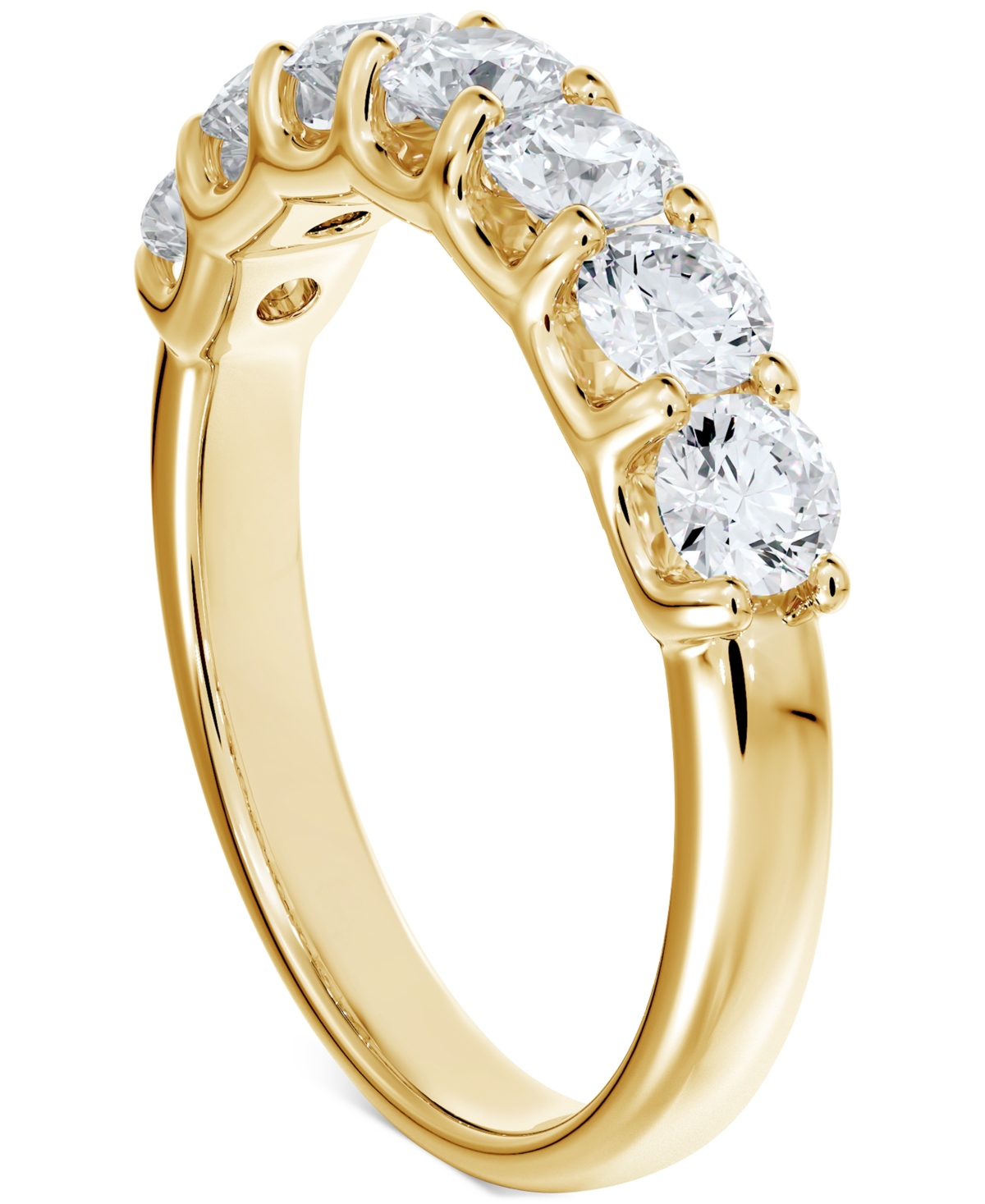 Portfolio by De Beers Forevermark Diamond Seven Stone Band (1/2 ct. t.w.) in 14k Gold