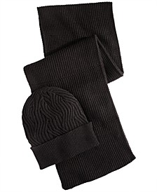 Men's Dressy Scarf & Hat Gift Set, Created for Macy's