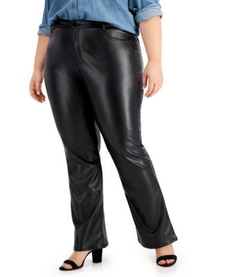 Dollhouse Trendy Plus Size Faux-Leather 