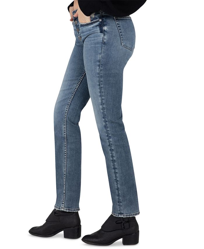 Silver Jeans Co Most Wanted Straight Leg Jeans Macys