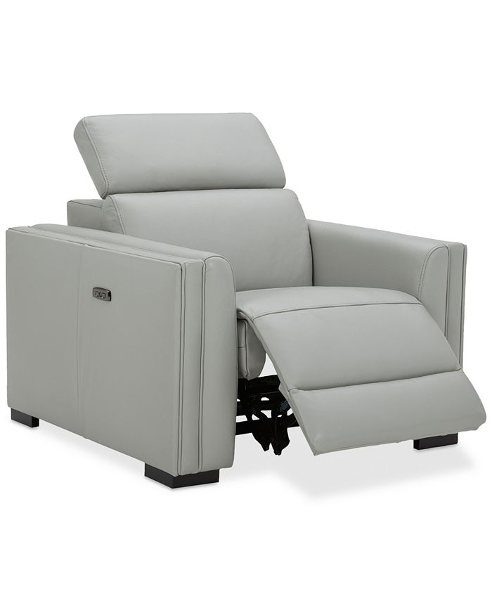 Furniture 41" Leather Recliner, Created for Macy's Macy's