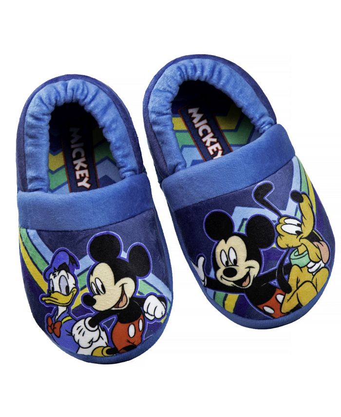 Disney Little Boys Mickey Mouse Slippers - Macy's