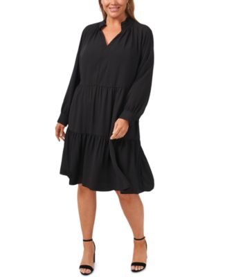 MSK - Plus Size Tiered Dress