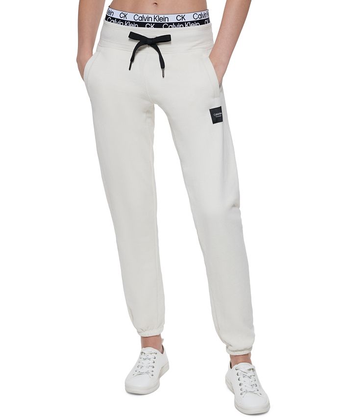 Calvin Klein Women's Layered-Waistband Sweatpants & Reviews - Activewear -  Women - Macy's