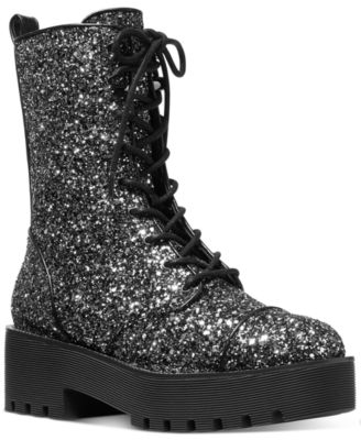 macys womens combat boots