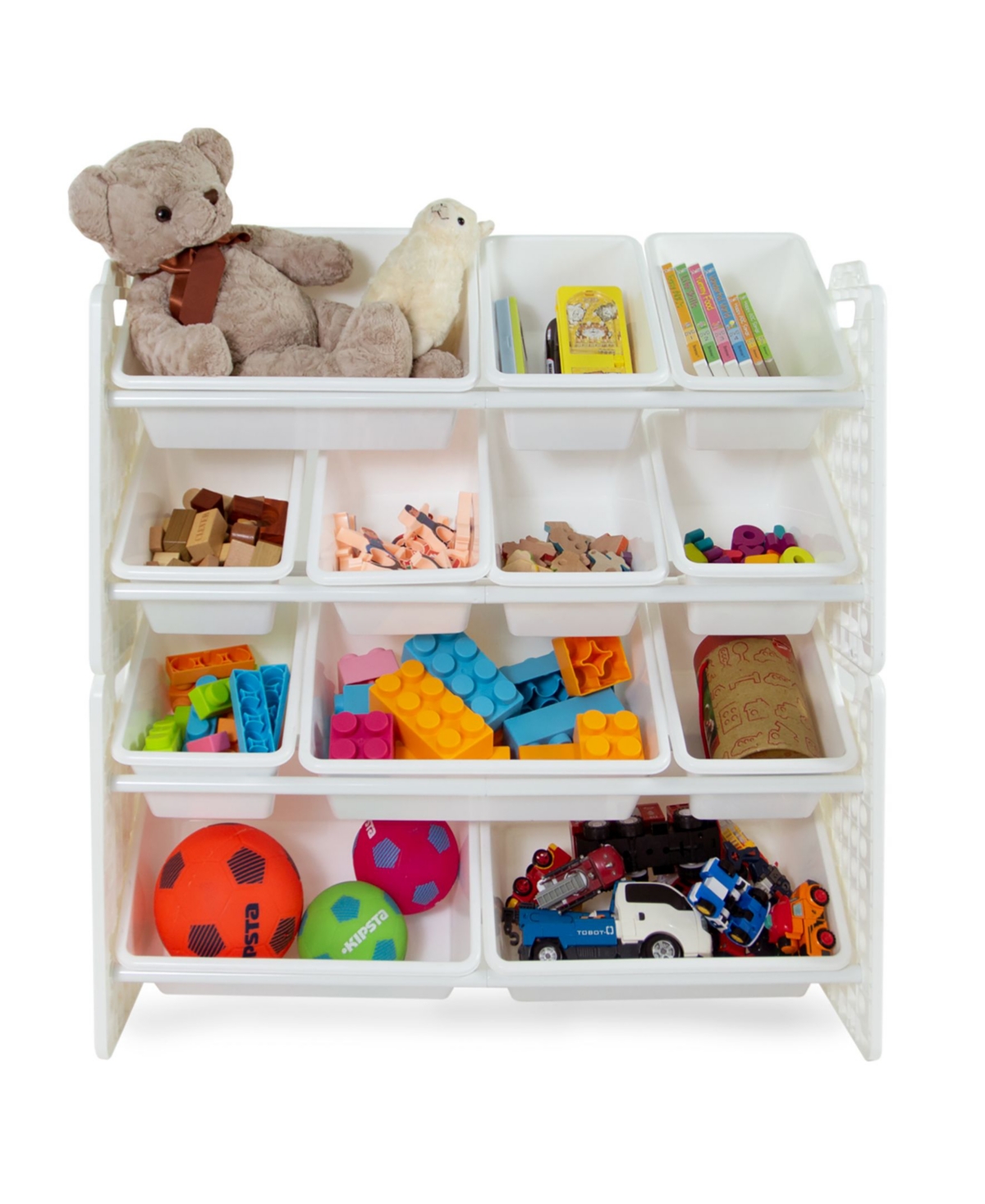 Uniplay Babies' Toy Organizer In White