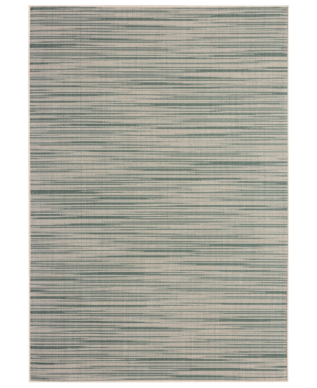 Nicole Miller Patio Country Wynona 7'9in x 10'2in Outdoor Area Rug - Green