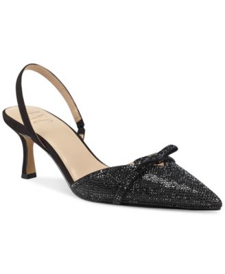 I.N.C. International Concepts - Women's Gelsey Slingback Kitten-Heel Pumps