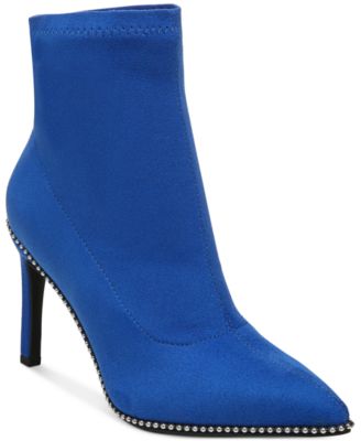 macys womens blue boots