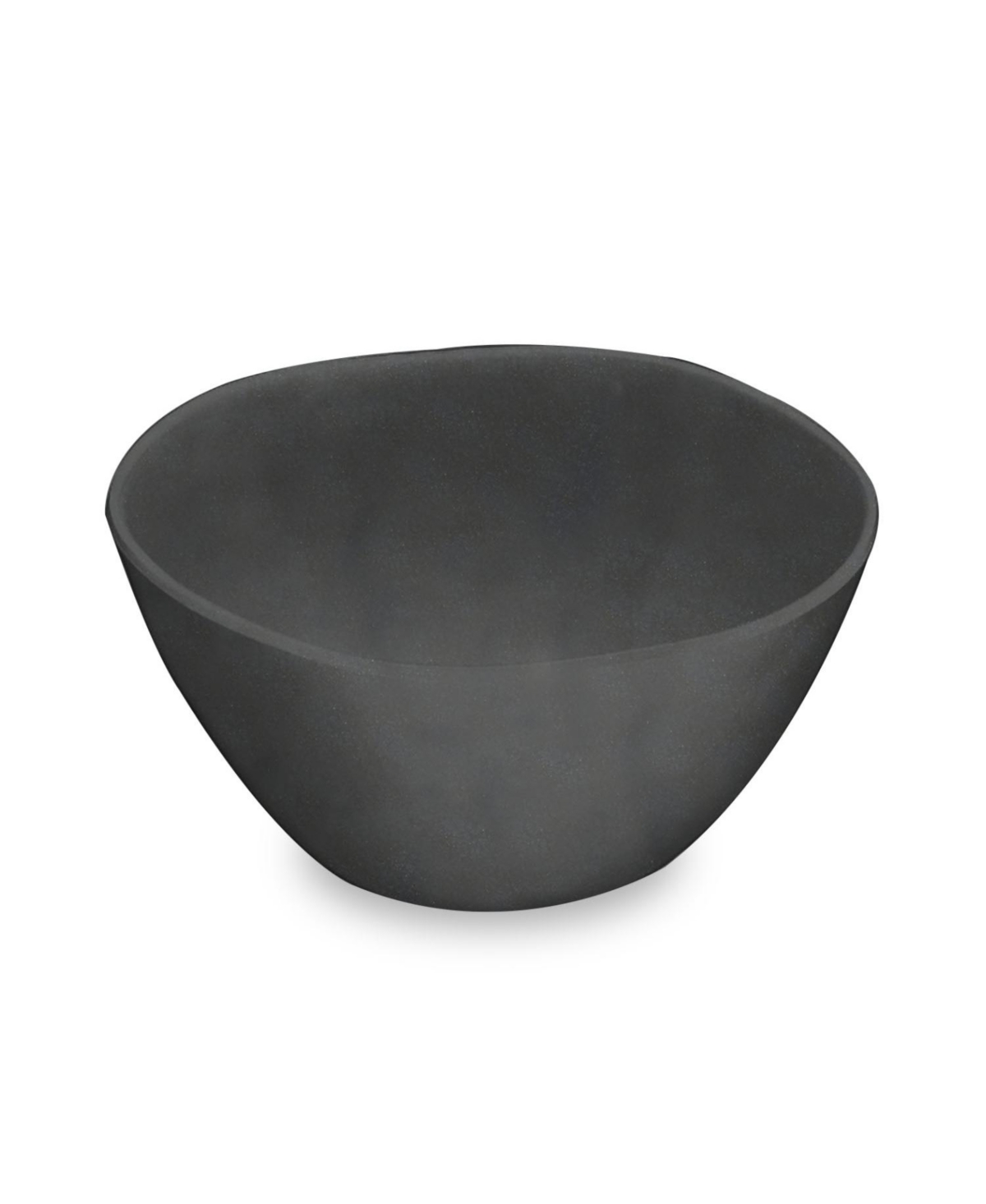 Nature Black Melamine Bowl, 6" X 3" 13.5 Oz., Set Of 6 - Black