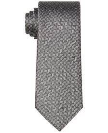 Men's Slim Chevron Square Geo Tie  