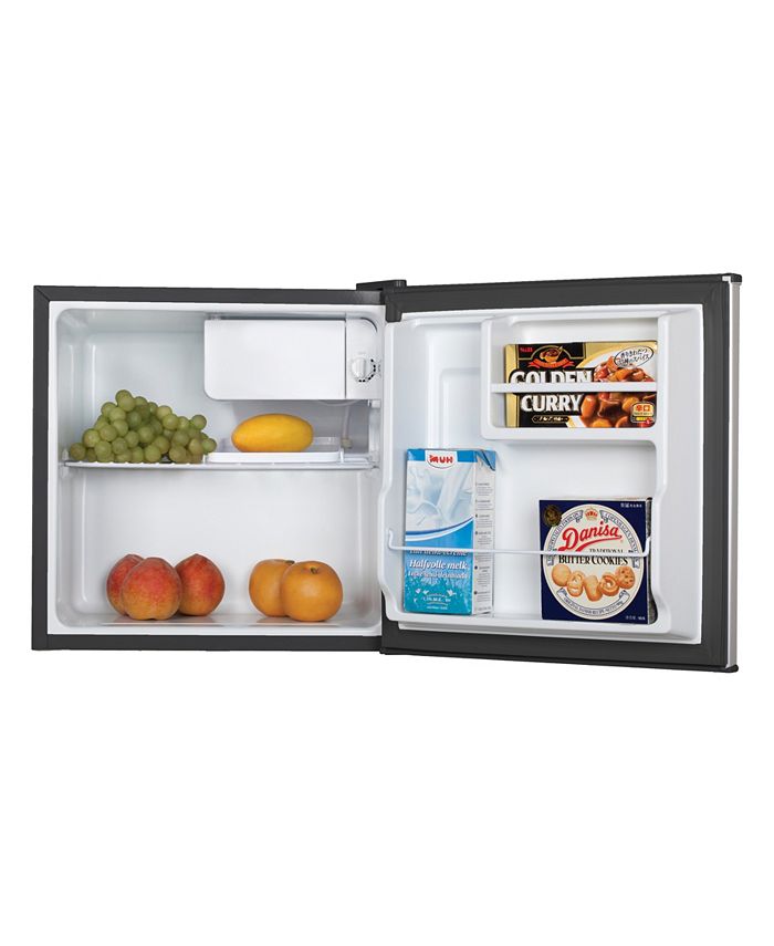 Koolatron Stainless Steel Compact Fridge with Freezer, 1.6' Cubic Macy's