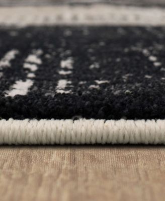 CLOSEOUT! Epiphany Brush Strokes 5'3" x 7'10" Area Rug