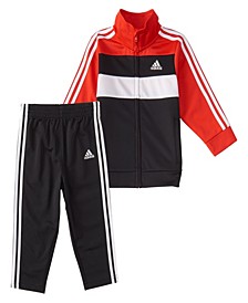 Baby Boys Zip Front Tricot Jacket and Track Pants, 2 Piece Set