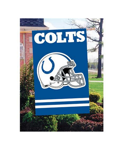 Party Animal Indianapolis Colts Applique House Flag