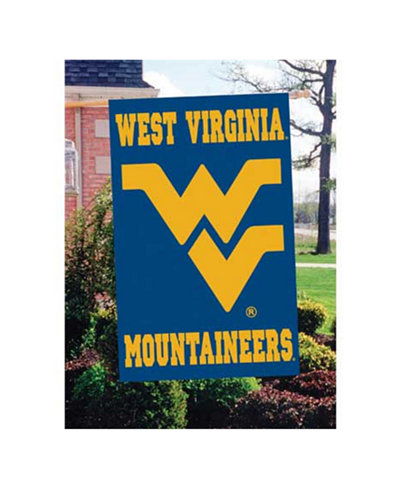 Party Animal West Virginia Mountaineers Applique House Flag