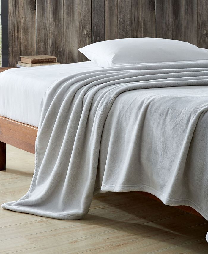 Eddie Bauer Stones Stripe Ultra Soft Plush Blanket, Twin Macy's