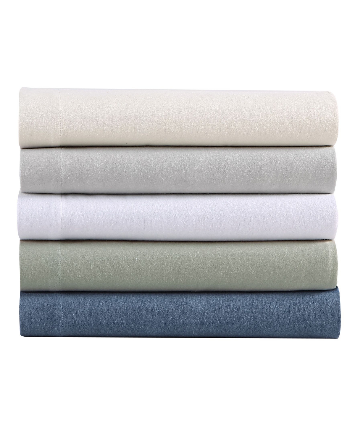 Eddie Bauer Solid 100% Cotton Flannel 4-Piece Sheet Set, Full