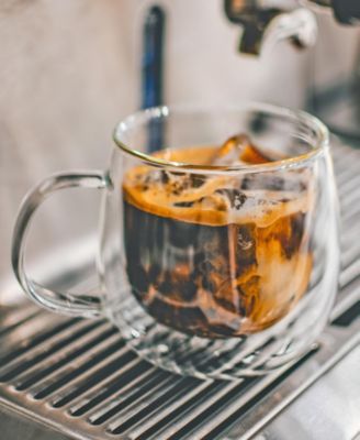 Fresno Double Walled Glass Cups, 9.2 fl oz Each, Set of 2