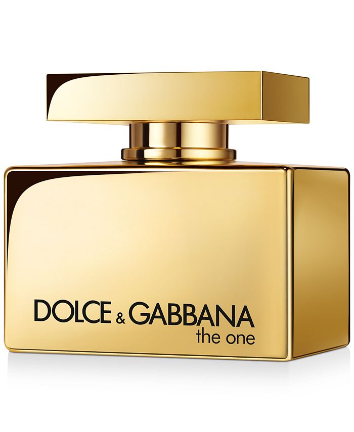 Macy's DOLCE&GABBANA The One Gold Eau de Parfum Intense Spray, 2.5-oz ...