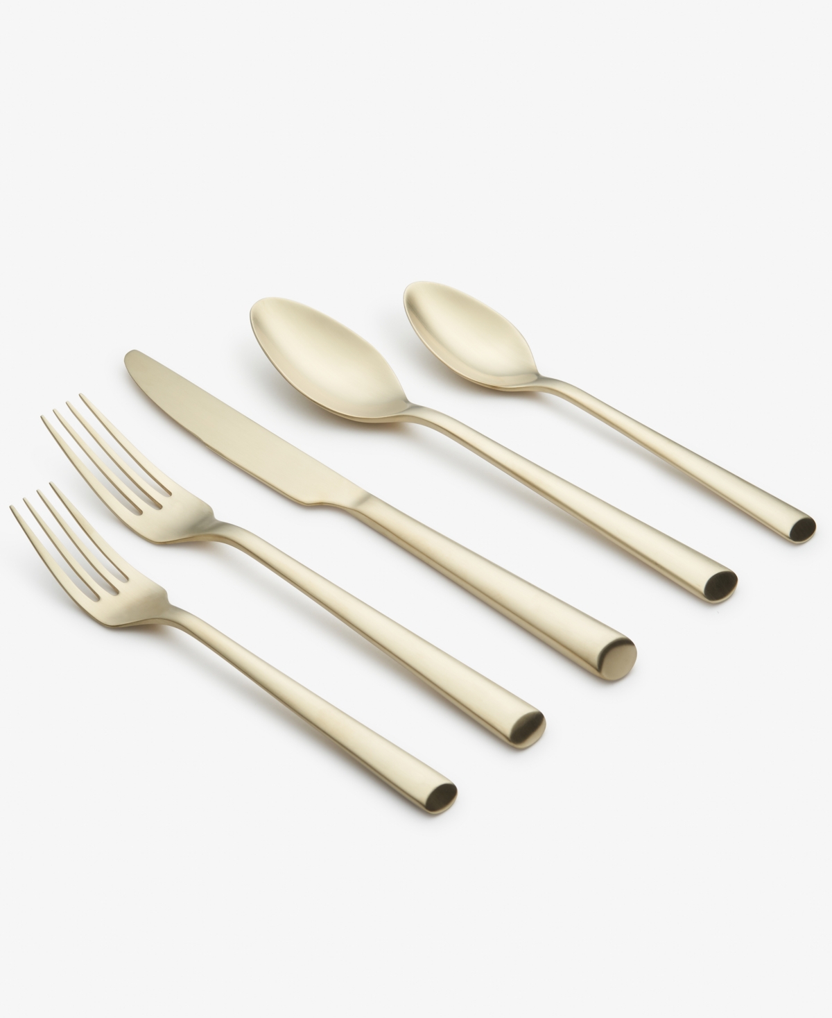 Cambridge Silversmiths Gilda Satin 20-Piece Flatware Set, Service for 4 - Champagne Gold-Tone