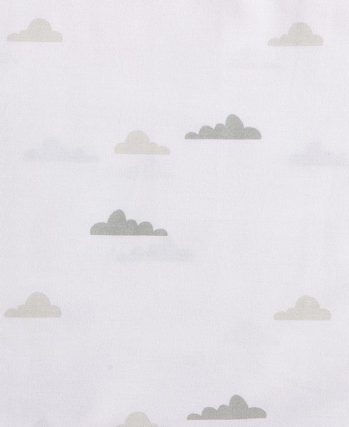 Poppy & Fritz Cloud Cotton Percale Sheet Set, Twin - Macy's