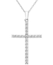 Diamond Cross Necklace Shop Diamond Cross Necklace Macy s