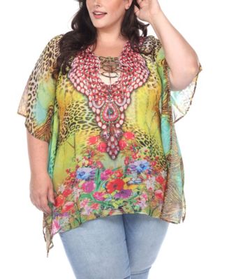 macys womens caftans