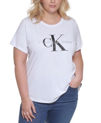 calvin klein graphic tee womens