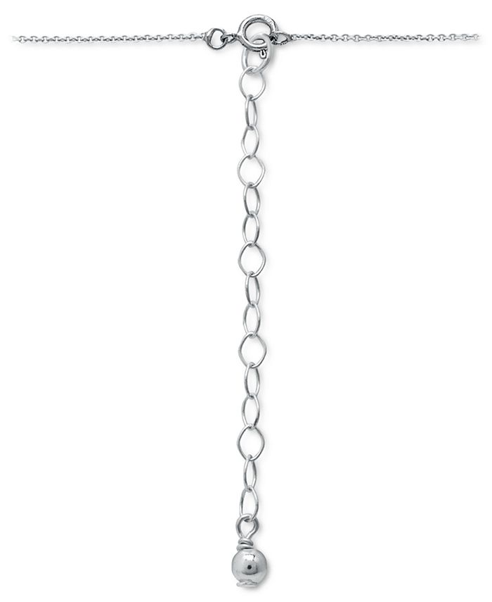 Giani Bernini Cubic Zirconia Initial Pendant Necklace, 16