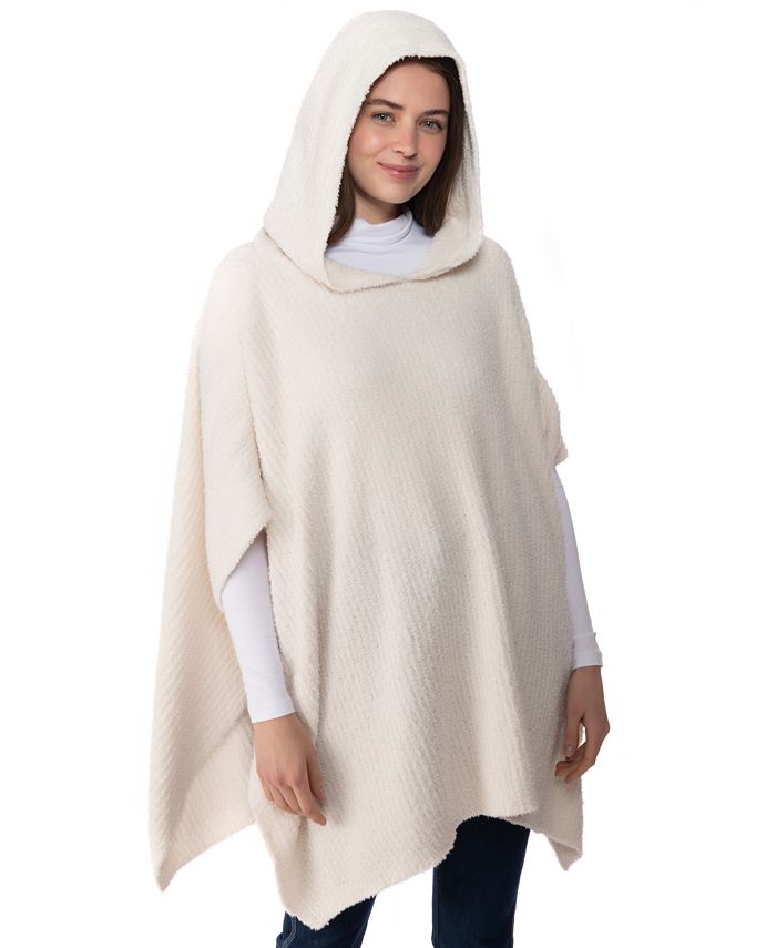 Macys cashmere poncho top