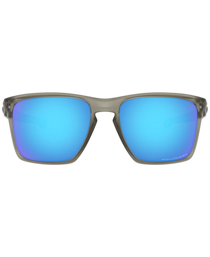 Oakley Men's Rectangle Sunglasses, OO9341 57 Sliver Xl Macy's