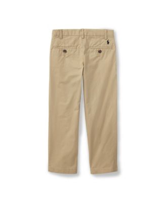 Boys' 2-7 Straight-Fit Twill Pant