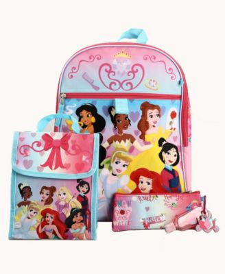 Bioworld Kids Princess 6 Piece Backpack Set & Reviews - All Kids ...