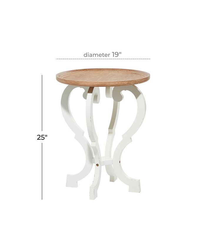 Rosemary Lane Farmhouse Accent Table Macy's
