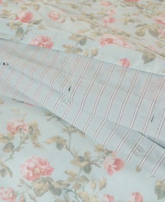 Madelynn Cotton Reversible 3 Piece Duvet Cover Set, King