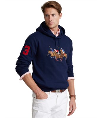 polo ralph lauren triple pony hoodie