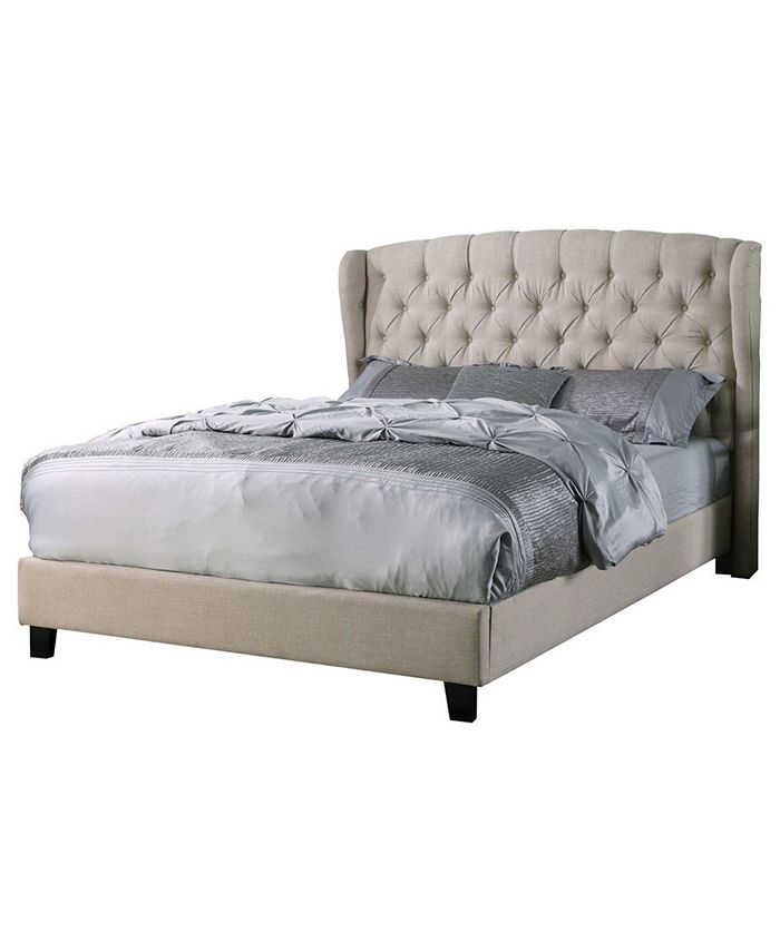 Best Master Furniture Frances Upholstered Linen Blend ...
