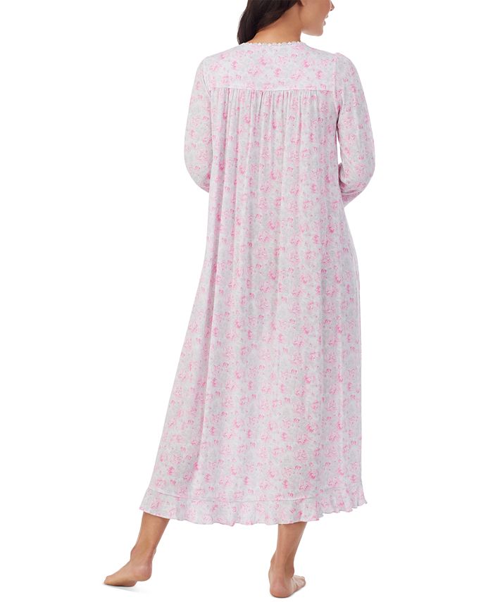 Eileen West FloralPrint Long Sleeve Ballet Nightgown Macy's