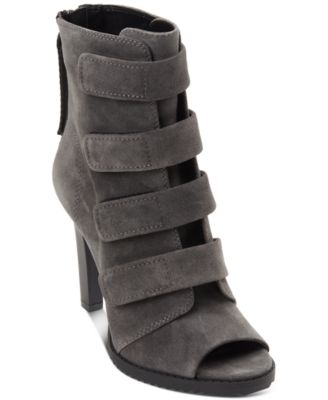 DKNY Blake Lug Sole Peep-Toe Booties 