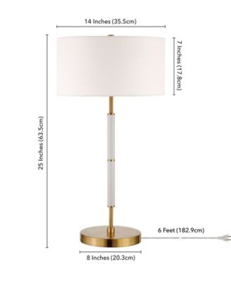 Hudson & Canal Simone 2-Bulb Table Lamp