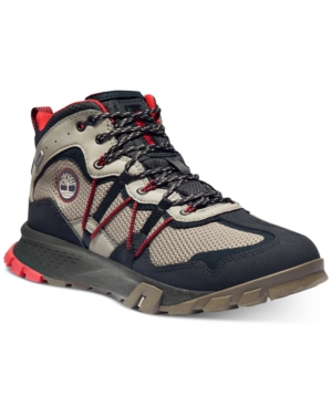 Timberland Men S Garrison Trail Waterproof Hiking Boots Men S Shoes In Medium Grey Mesh Modesens