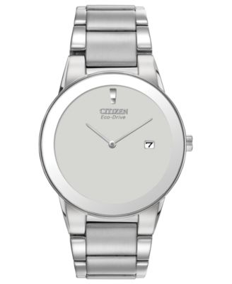 Citizen - Men's Eco-Drive Axiom Stainless Steel Bracelet Watch 40mm AU1060-51A