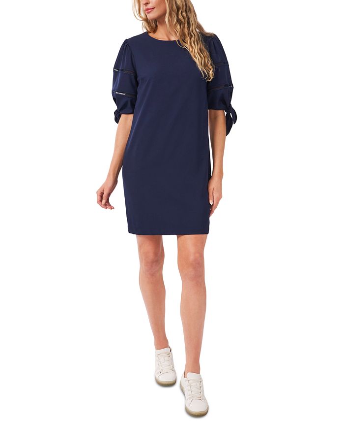 Cece moss shop crepe shift dress
