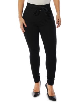 Dollhouse - Juniors' High-Rise Curvy Skinny Jeans With Back Yoke Seam Detail