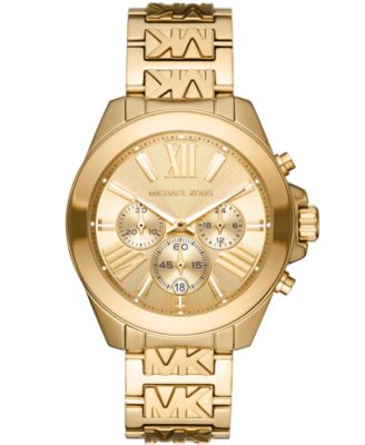 michael kors wren chronograph stainless steel watch