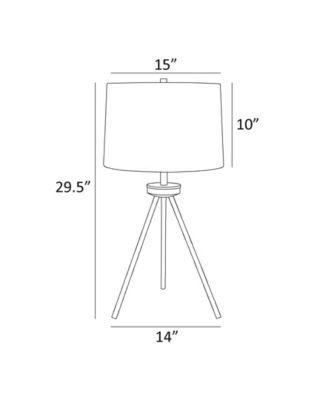 Tullio Lamp Set, 3 Piece