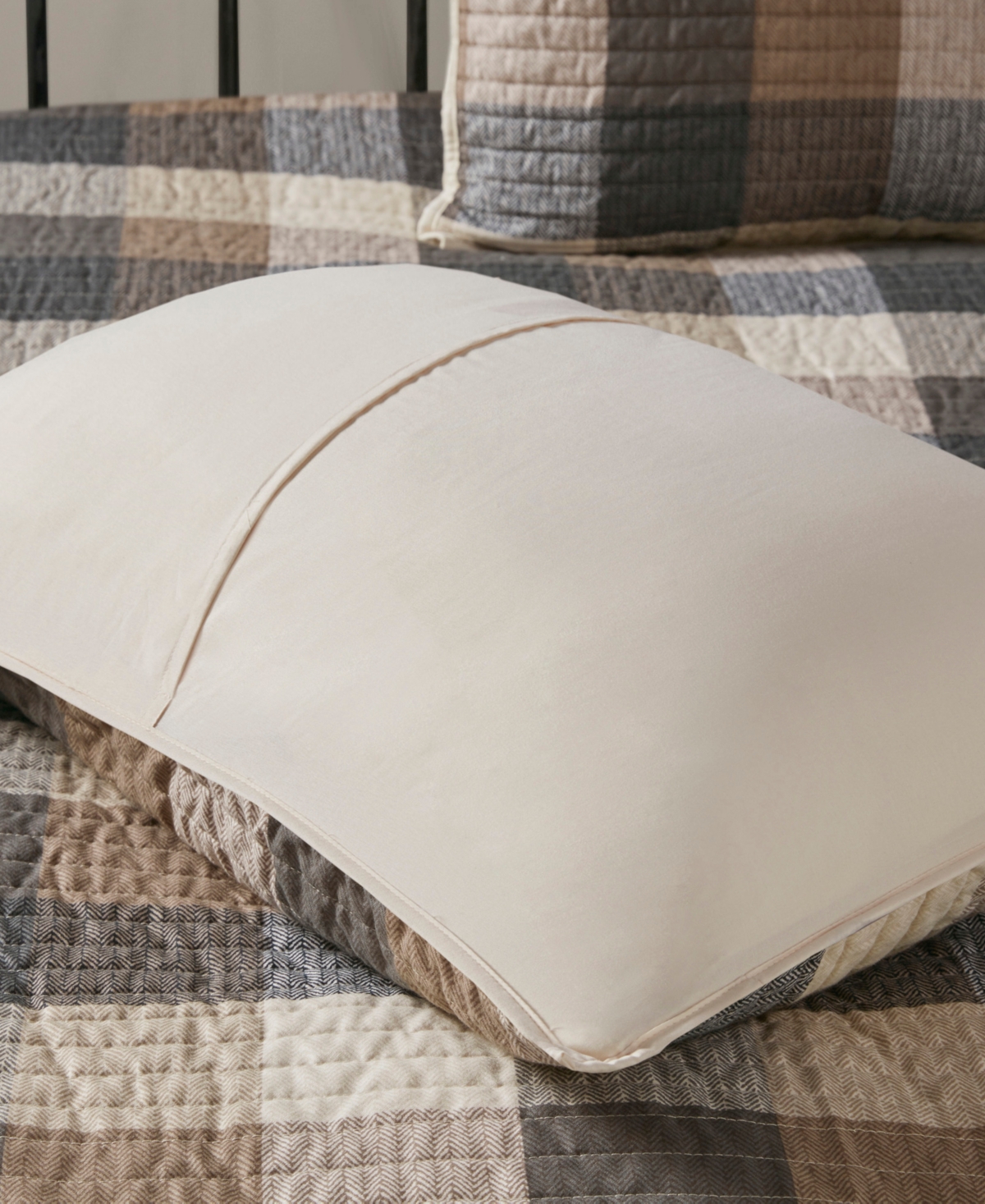 Madison Park Ridge Herringbone 6-Pc. Quilt Set, Full/Queen