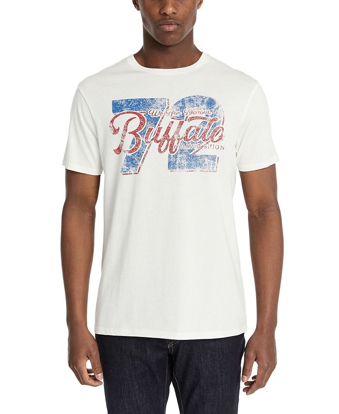 Buffalo David Bitton Men's Tiplat Retro Label T-shirt - Macy's